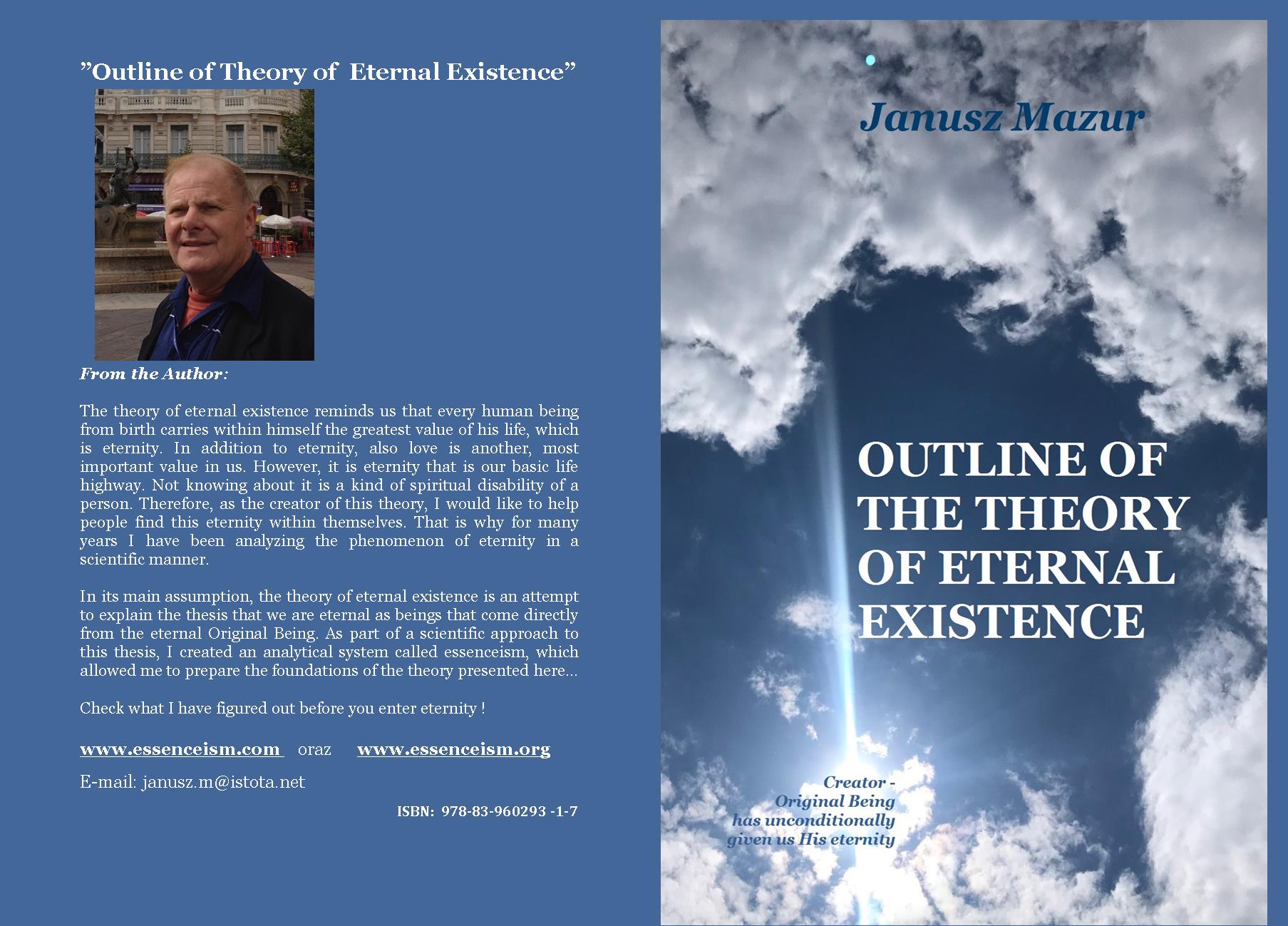 Cover of the Outline of Theory of Eternal Existence Cover of the Outline of Theory of Eternal Existence