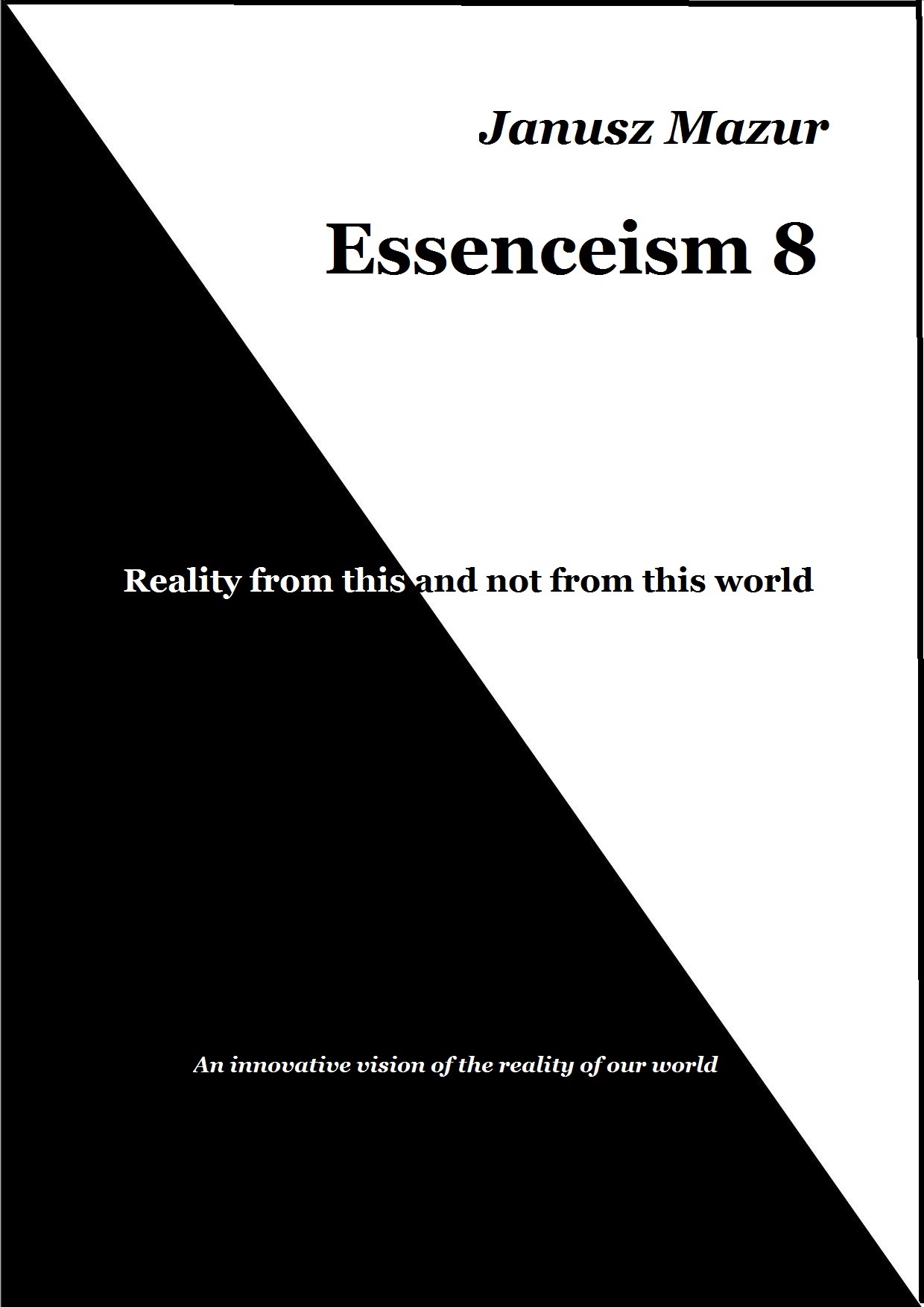 Front Cover_Reality from this and not from this world